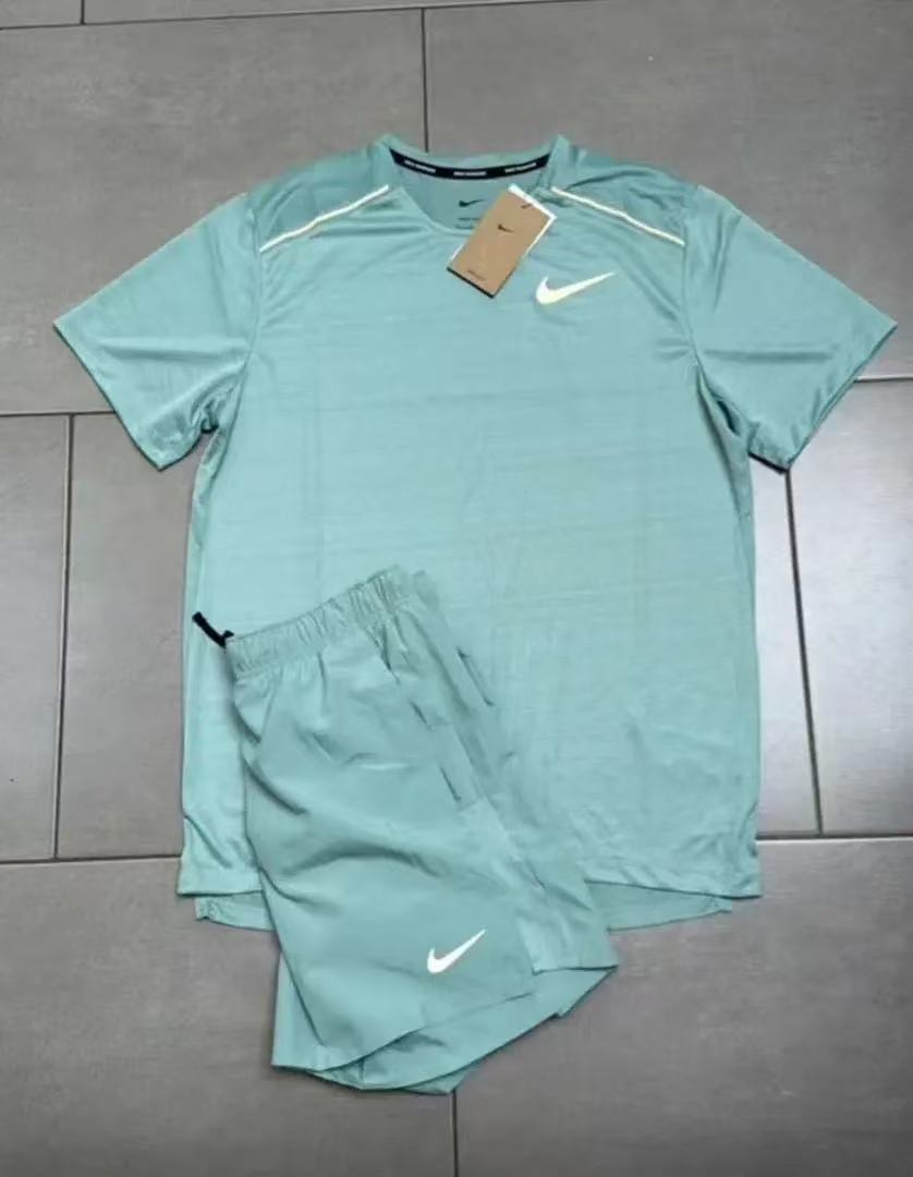 Nike Miler Short Set 1.0 Mineral